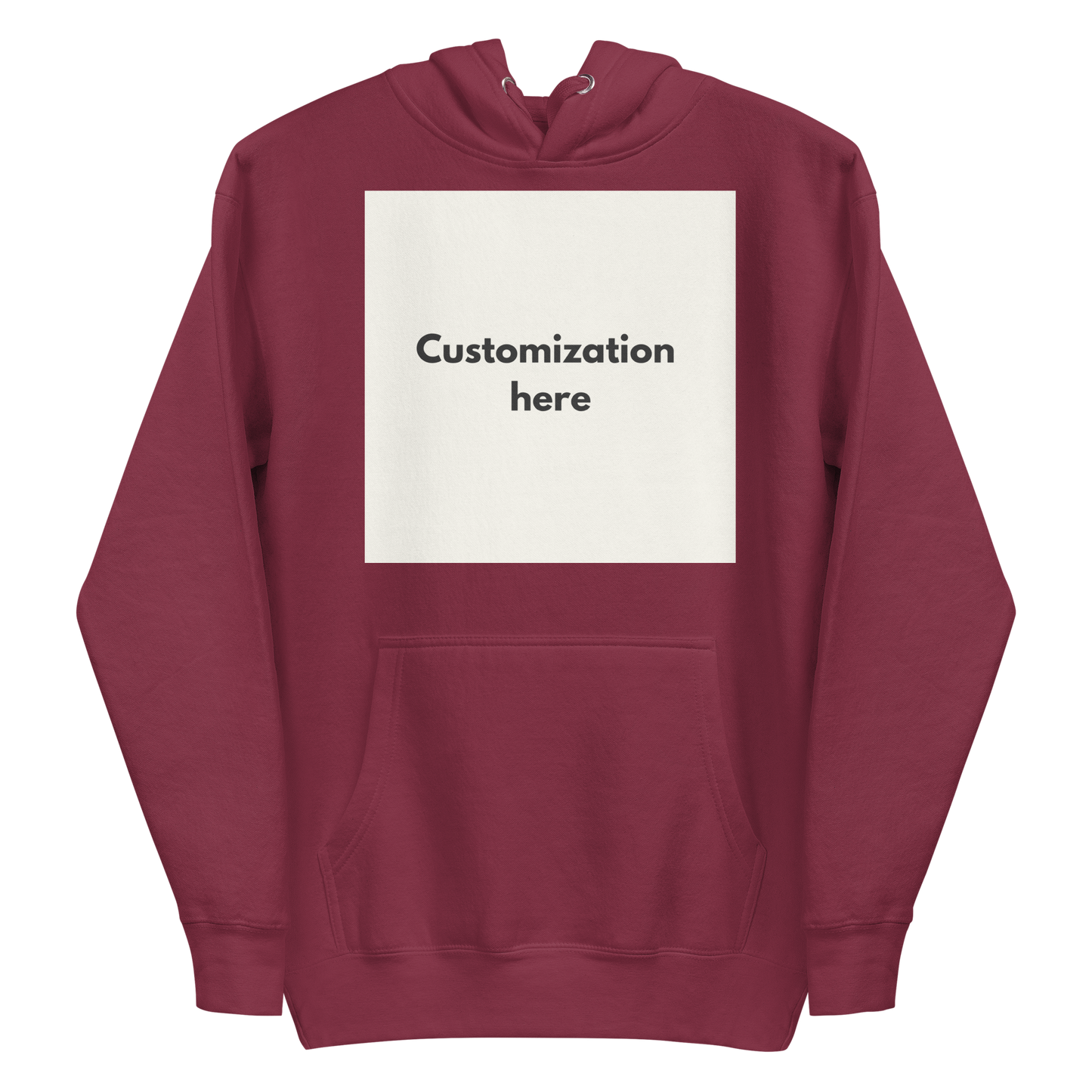 Customizable Unisex Hoodie (Printed)